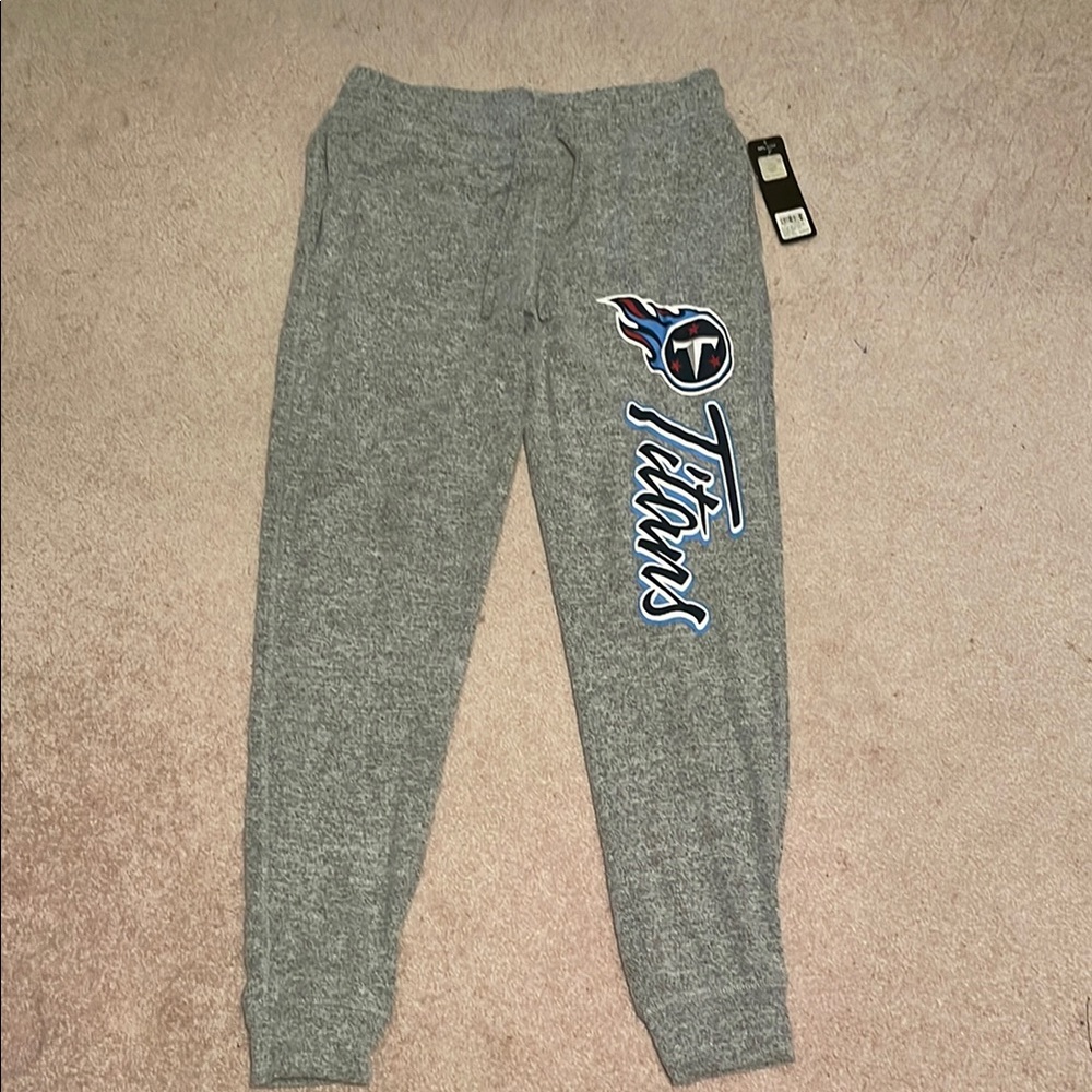 Titan Gray Joggers with Logo